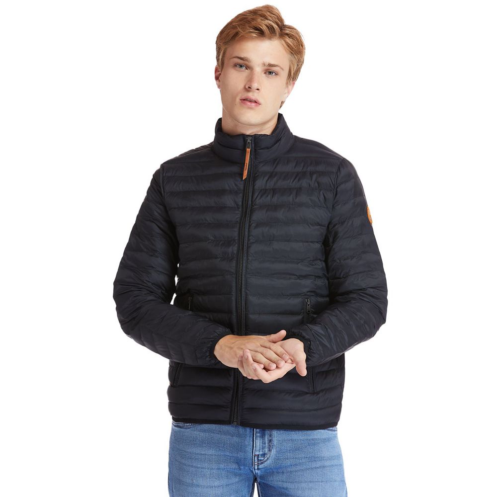 Timberland Mens Jackets Axis Peak Packable - Black - India XJ3521894